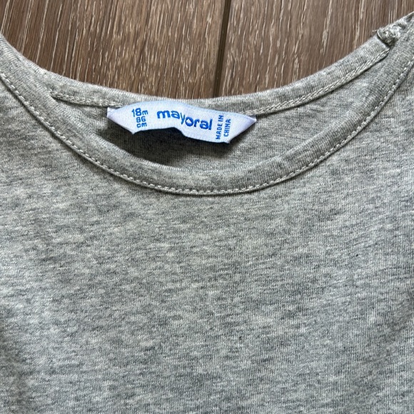 Grey toddler dress - Picture 2 of 3